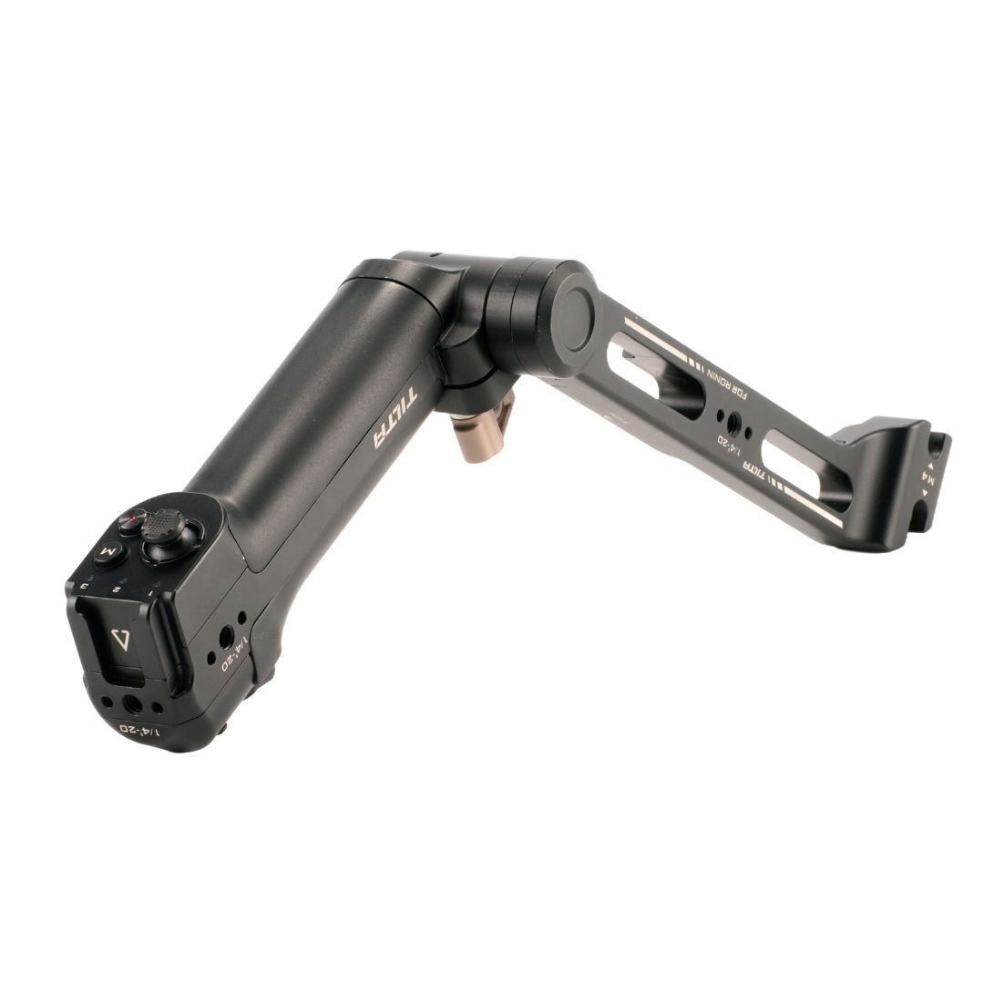 Tilta Lightweight Rear Operating Control Handle with Single Arm Mount for DJI RS 4 Pro (Black)