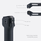 Tilta Lightweight Rear Operating Control Handle with Single Arm Mount for DJI RS 4 Pro (Black)