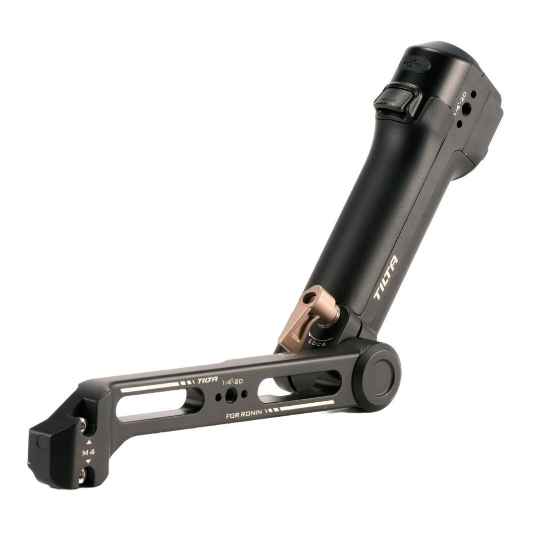 Tilta Lightweight Rear Operating Control Handle with Single Arm Mount for DJI RS 4 Pro (Black)