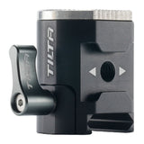 Tilta Right-Side NATO Rail to Rosette Adapter with Cold Shoe Receiver for DJI Gimbal (Black)