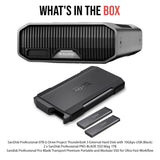SanDisk Professional 6TB G-DRIVE PROJECT Full Workflow with 2 x Pro-Blade SSD Mag (1TB Each) Bundle
