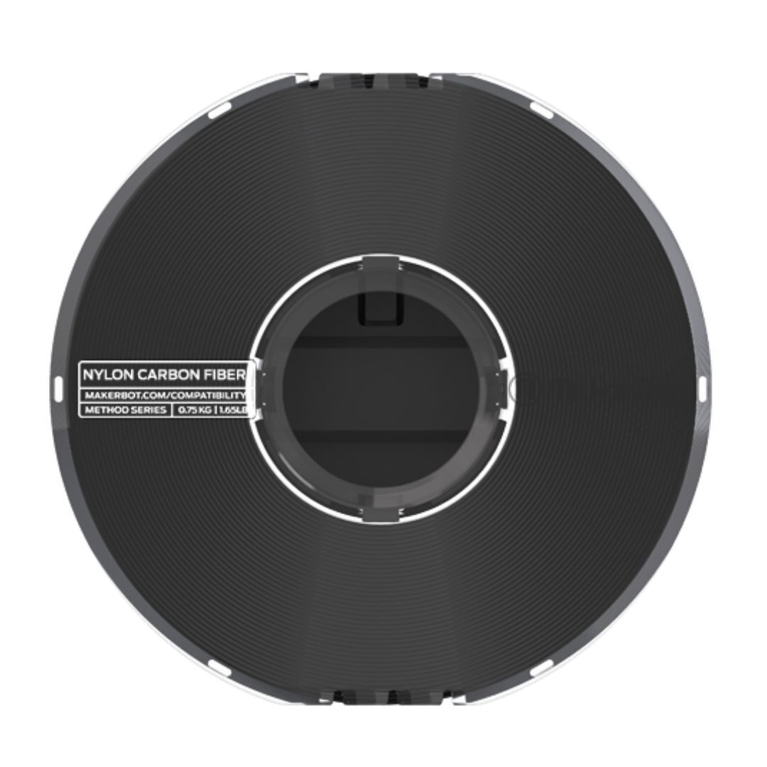 MakerBot 375-0059A METHOD Nylon Carbon Fiber Filament Spool for METHOD 3D Printers (Black, 1.1Lb)