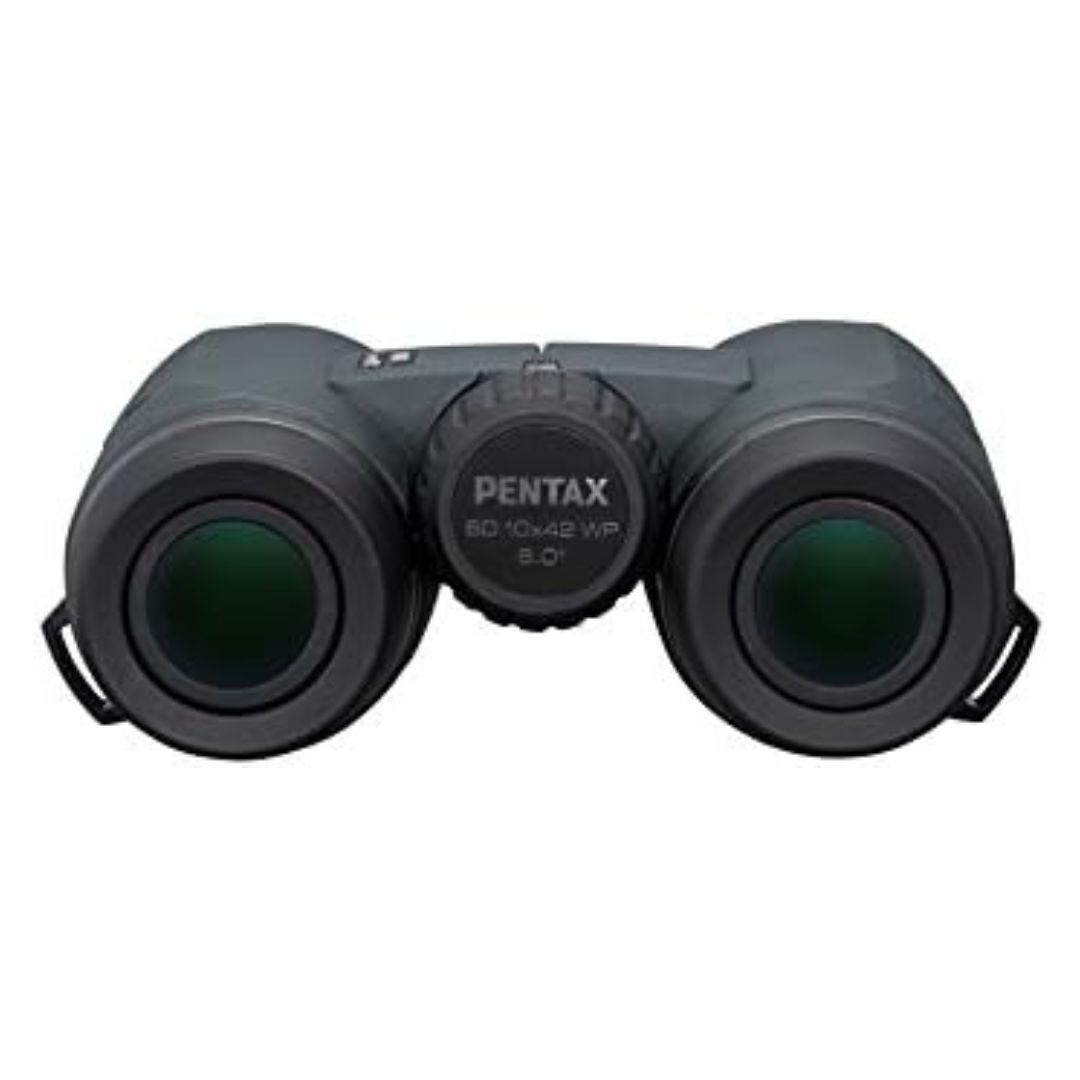 Pentax SD 10x42 WP Binoculars with Premium Multi-Layer Coatings and Rigid Body Construction (Green)