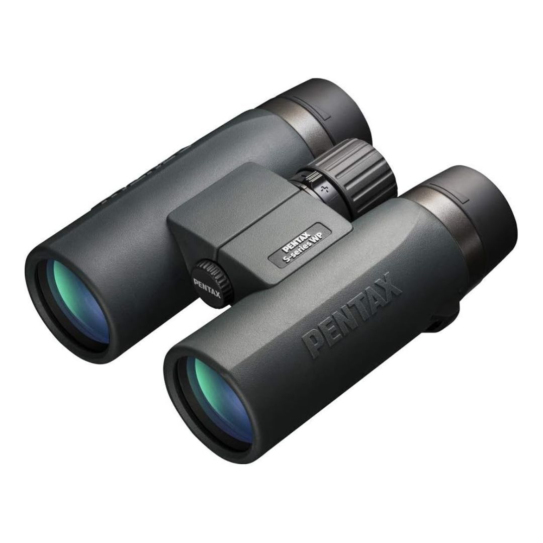 Pentax SD 10x42 WP Binoculars with Premium Multi-Layer Coatings and Rigid Body Construction (Green)