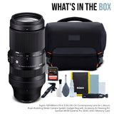 Sigma 100-400mm f/5-6.3 DG DN OS Contemporary Lens for L Mount with Street Camera Gadget Bag Bundle