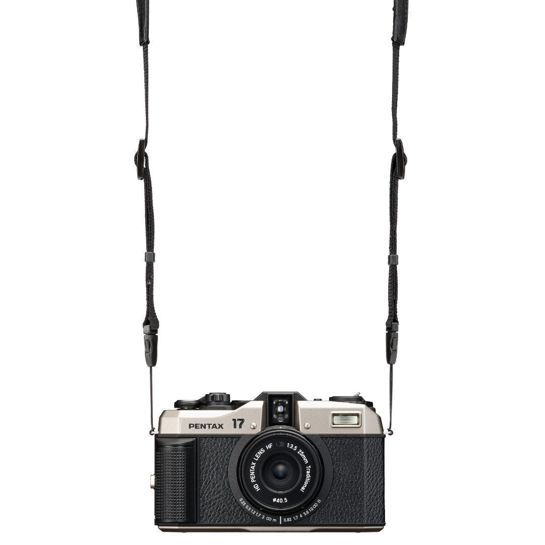 Pentax 17 F3.5 Half-Frame Camera with HD Coating Lens and Easy Loading System (Dark Silver)