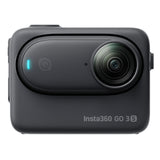Insta360 GO 3S Action Camera with Compact Design and 4K Video Resolution (128GB, Midnight Black)