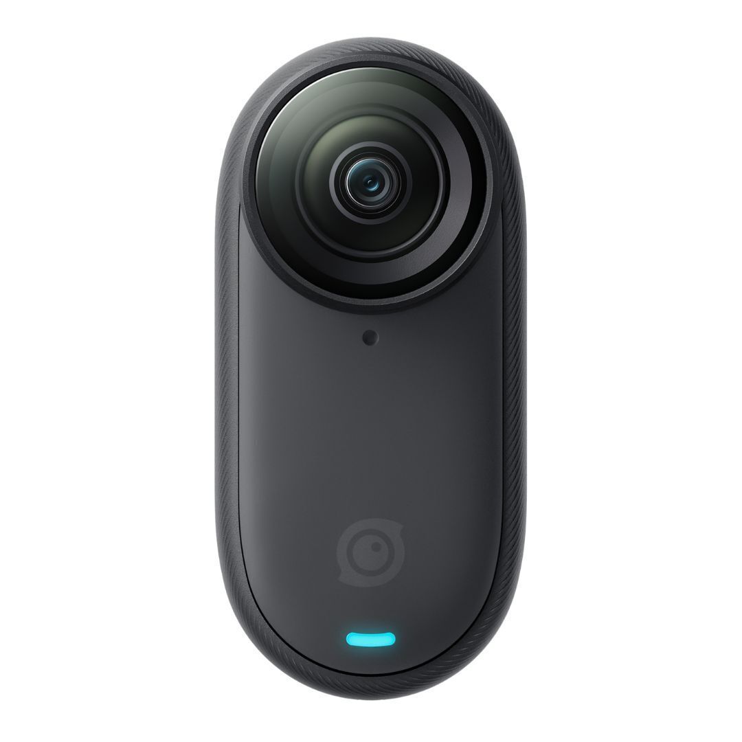Insta360 GO 3S Action Camera with Compact Design and 4K Video Resolution (128GB, Midnight Black)