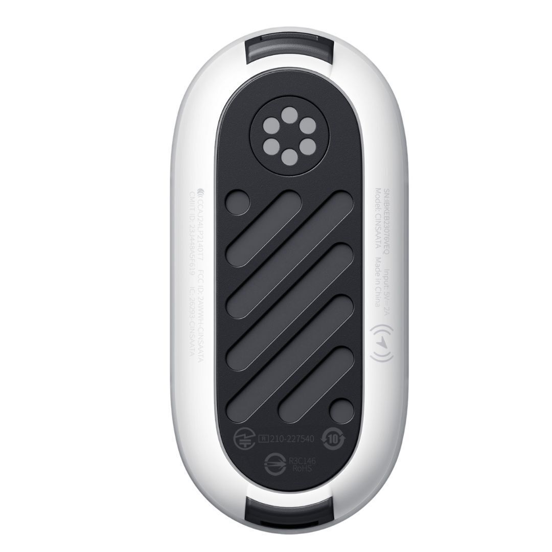 Insta360 GO 3S Action Camera with Compact Design and 4K Video Resolution (128GB, Arctic White)