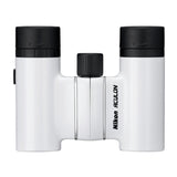 Nikon 16734B Aculon T02 8x21 Binoculars with Turn-and-Slide Rubber Eyecups (White, Refurbished)