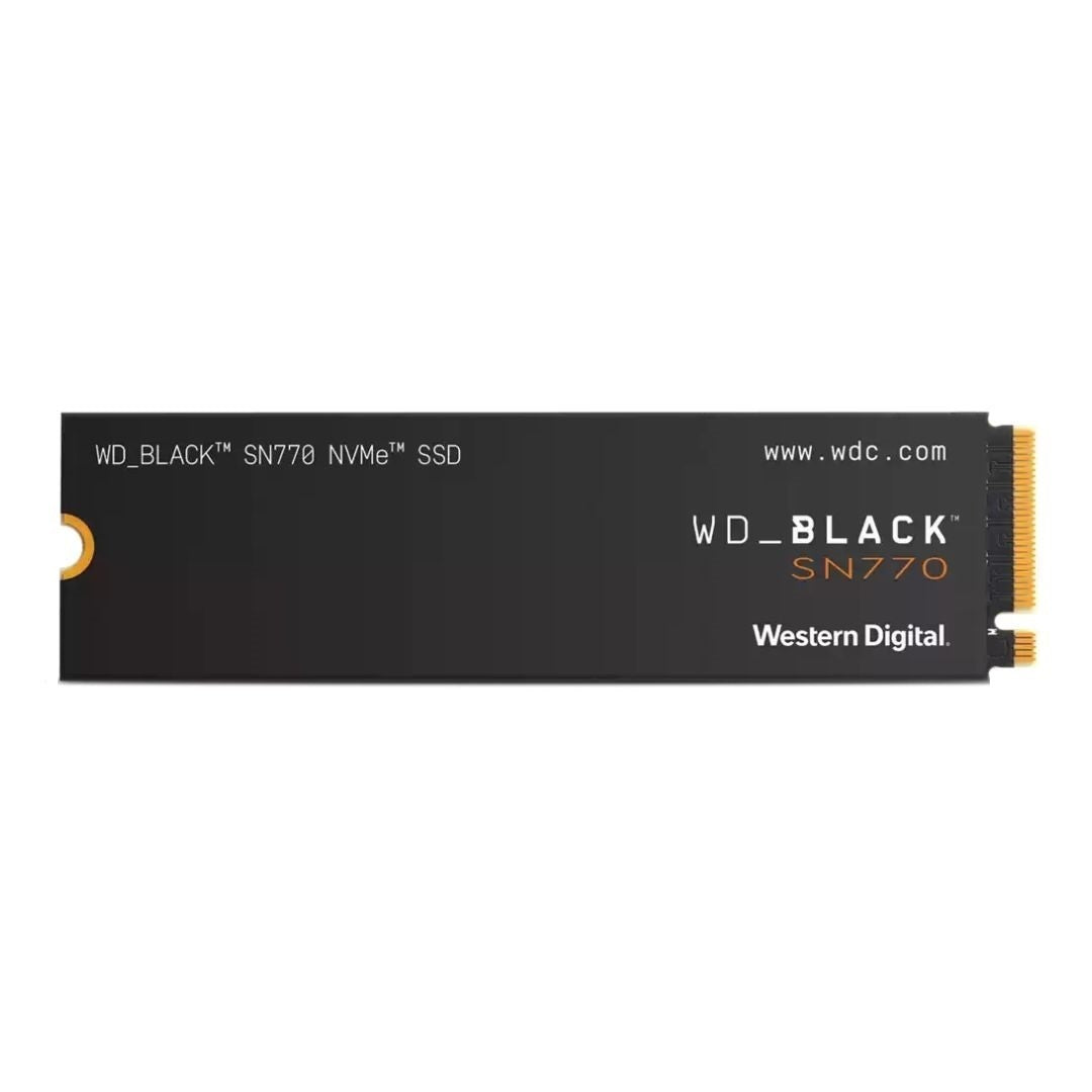 Western Digital WDBLACK 2TB SN770 NVMe Internal Gaming SSD Solid State Drive with Gen4 PCIe (Black)
