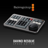 Blackmagic Design DaVinci Resolve Speed Editor with Cable and Focus Camera Ties (10-Pack) Bundle