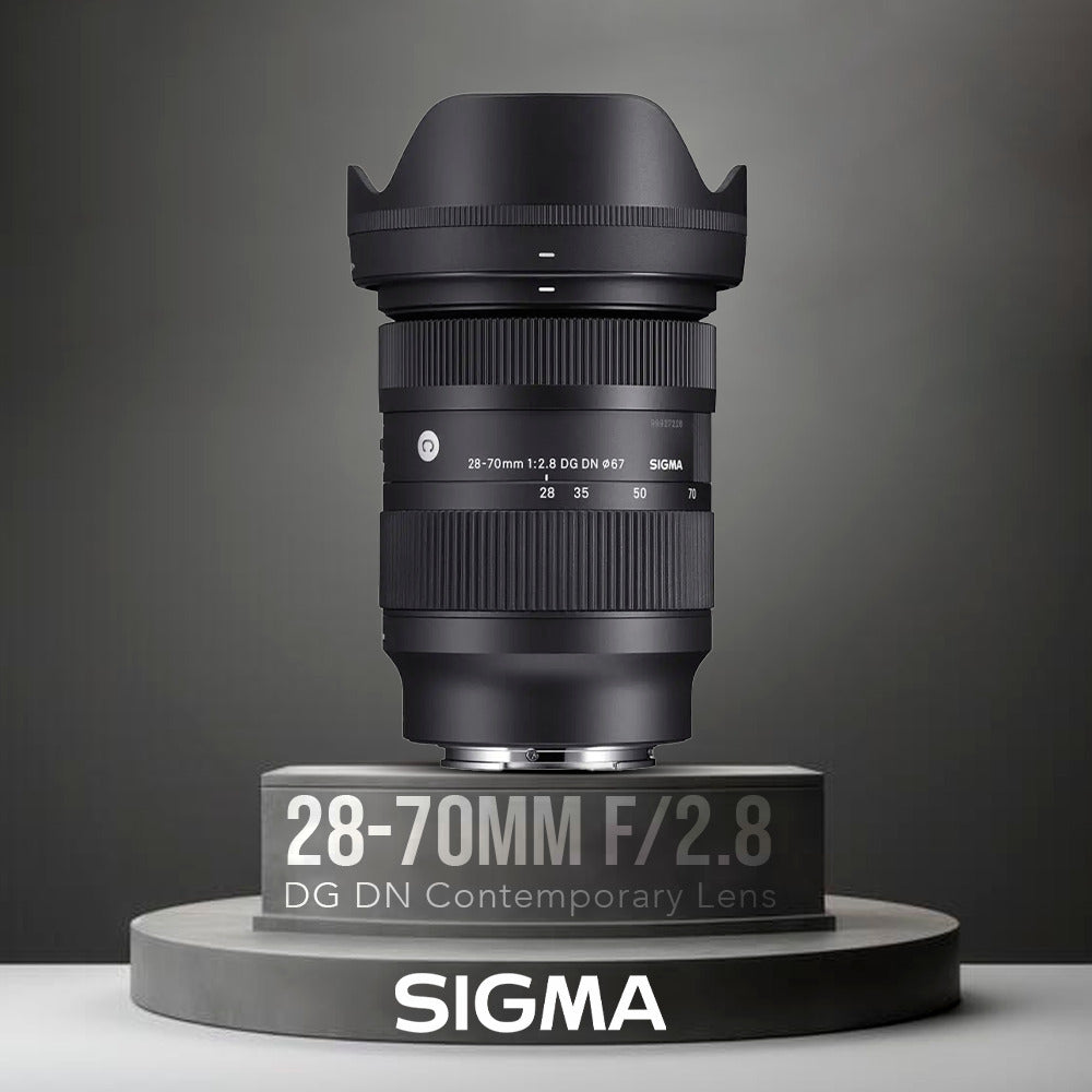 Sigma 28-70mm f/2.8 DG DN Contemporary Lens for L Mount with USB 3.0 1TB Portable Hard Drive Bundle