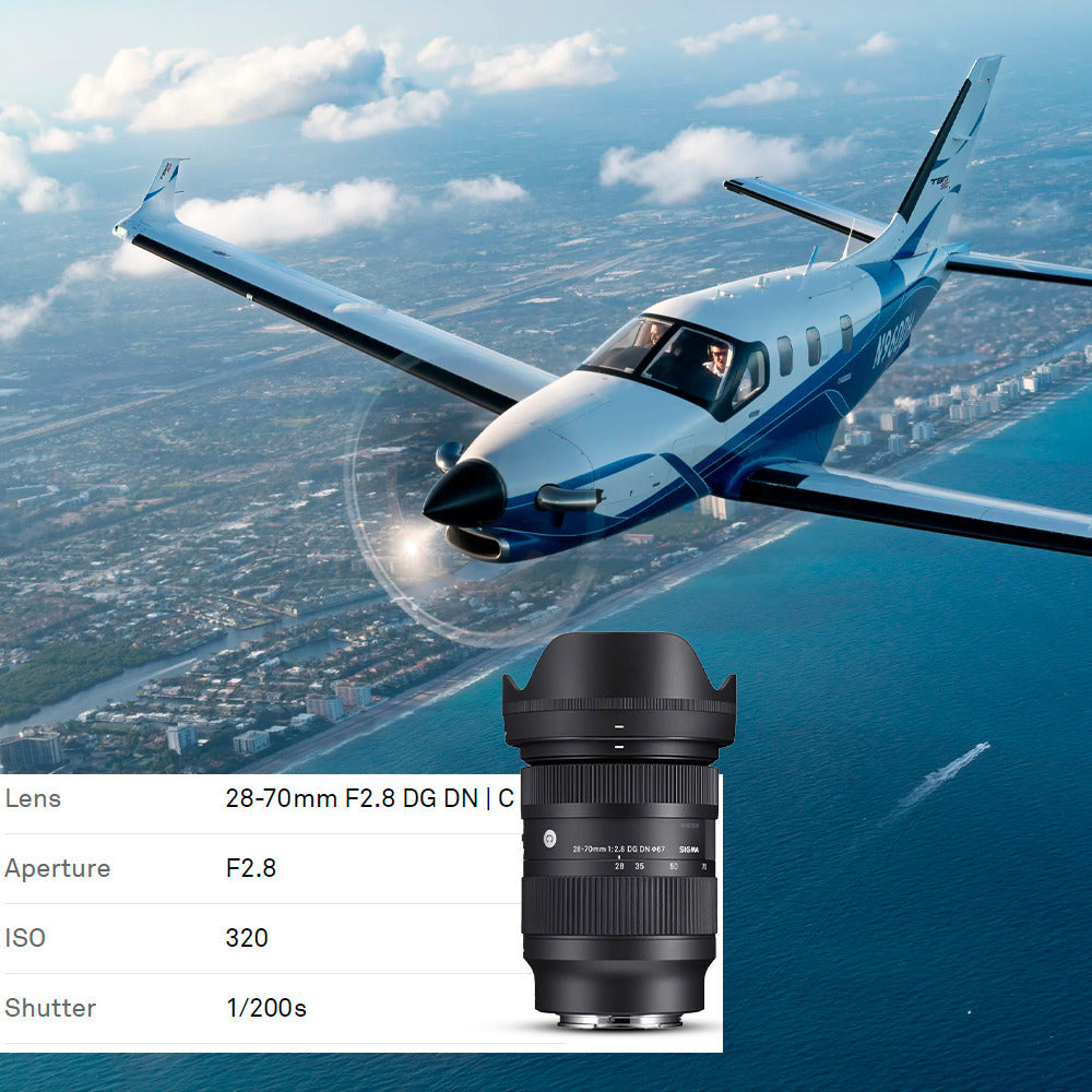 Sigma 28-70mm f/2.8 DG DN Contemporary Lens for L Mount with USB 3.0 1TB Portable Hard Drive Bundle