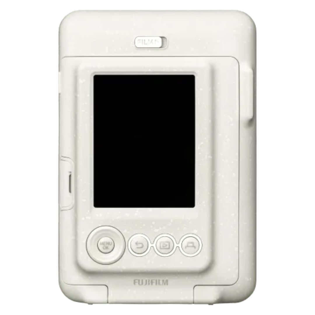 Fujifilm Instax Mini LiPlay Hybrid Instant Camera and Smartphone Printer (Misty White)