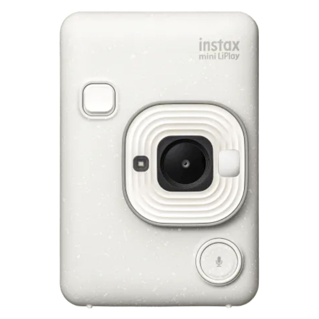 Fujifilm Instax Mini LiPlay Hybrid Instant Camera and Smartphone Printer (Misty White)