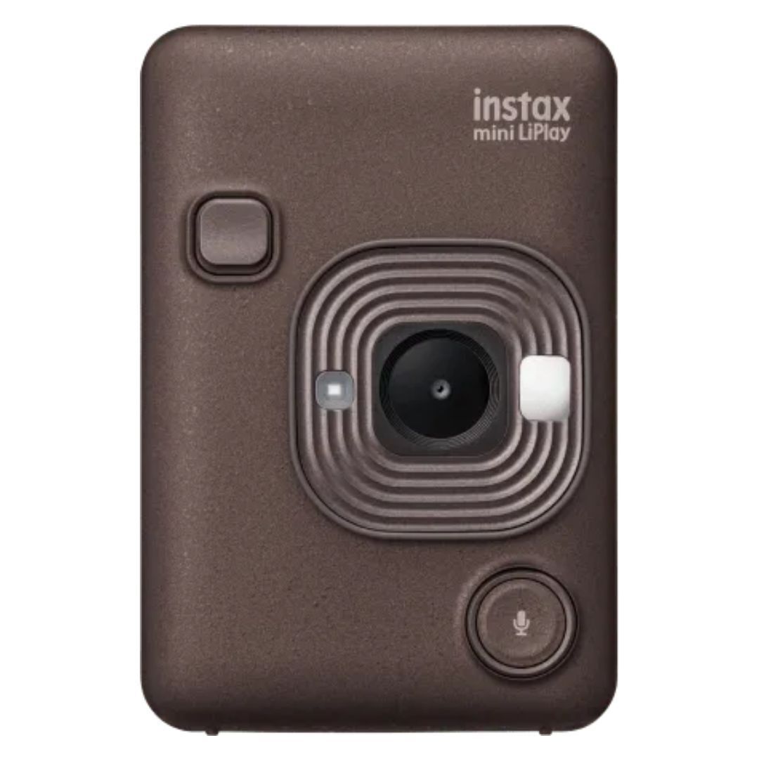 Fujifilm Instax Mini LiPlay Hybrid Instant Camera and Smartphone Printer (Deep Bronze)