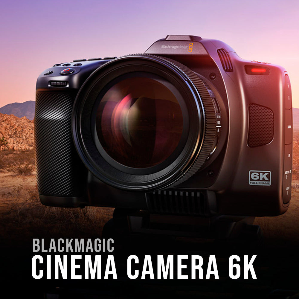 Blackmagic Design Cinema Camera 6K with 24-70mm f/2.8 DG DN Art Zoom Full Frame L-Mount Lens Bundle