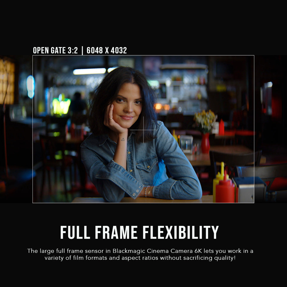 Blackmagic Design Cinema Camera 6K with 24-70mm f/2.8 DG DN Art Zoom Full Frame L-Mount Lens Bundle