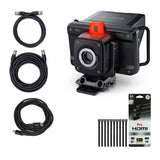Blackmagic Design Studio Camera 4K Plus G2 with HDMI Cable and SDI Video Cable (BNC to BNC) Bundle