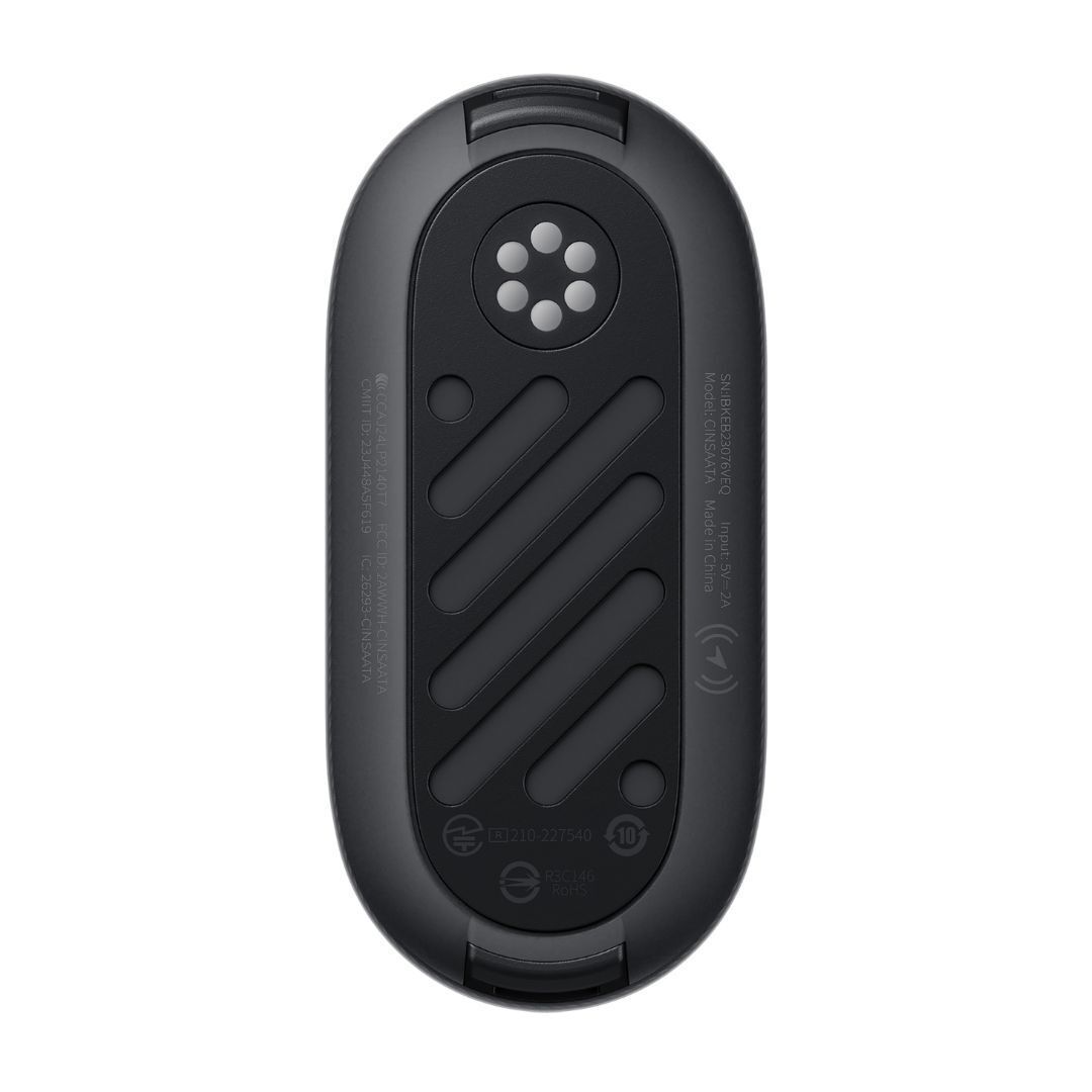 Insta360 GO 3S Action Camera with Compact Design and 4K Video Resolution (64GB, Midnight Black)
