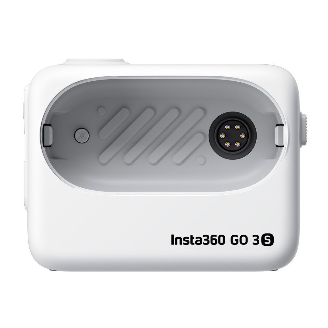 Insta360 GO 3S Action Camera with Compact Design, 4K Video Resolution (64GB, Arctic White)