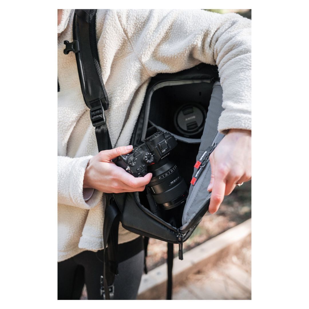 Nanuk N-PVD 18L Camera Drone Backpack with Customizable Dividers and Water-Repellent Finish (Black)