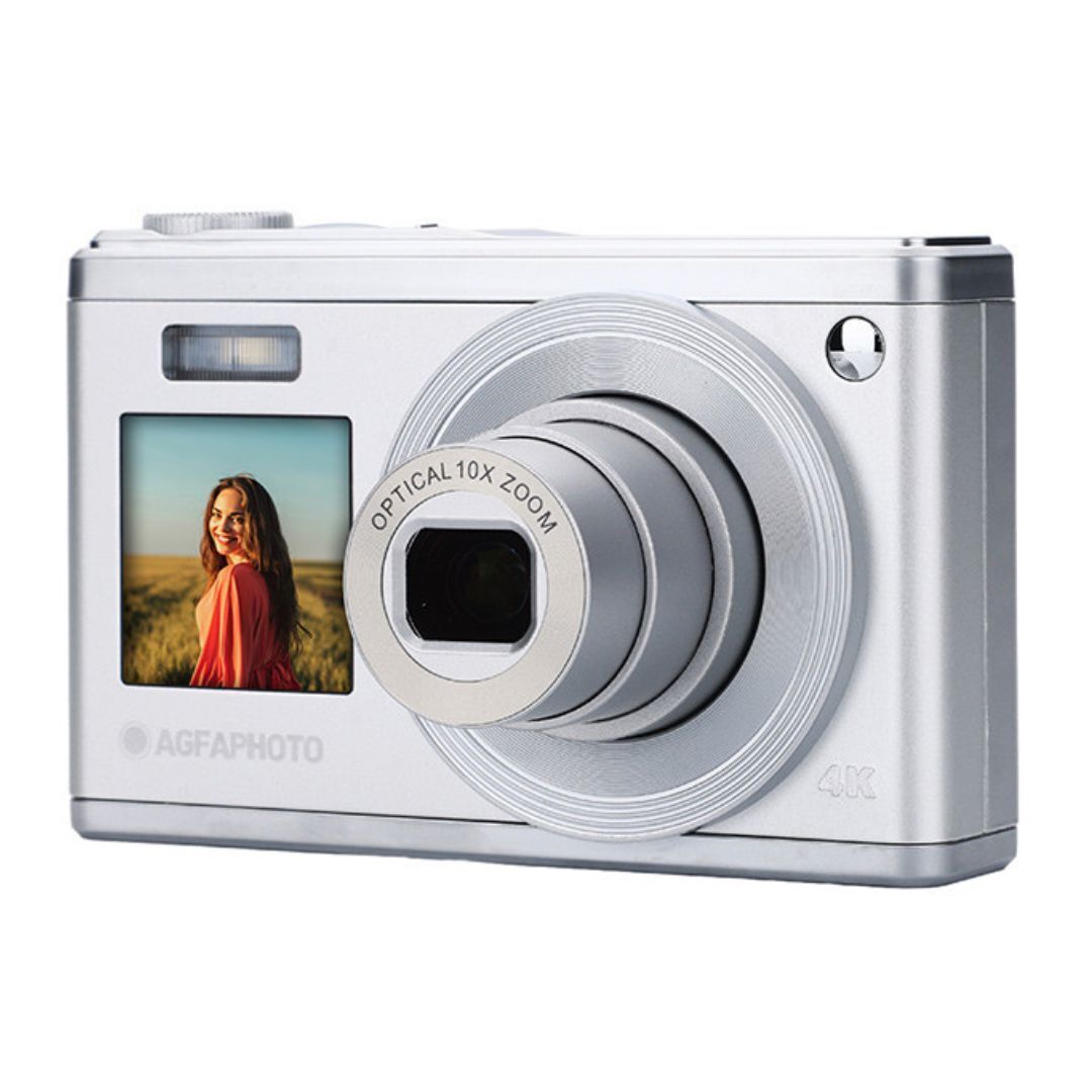 Agfa Photo Realishot DC9200 Compact Digital Camera with 10X Optical Zoom (Gray)