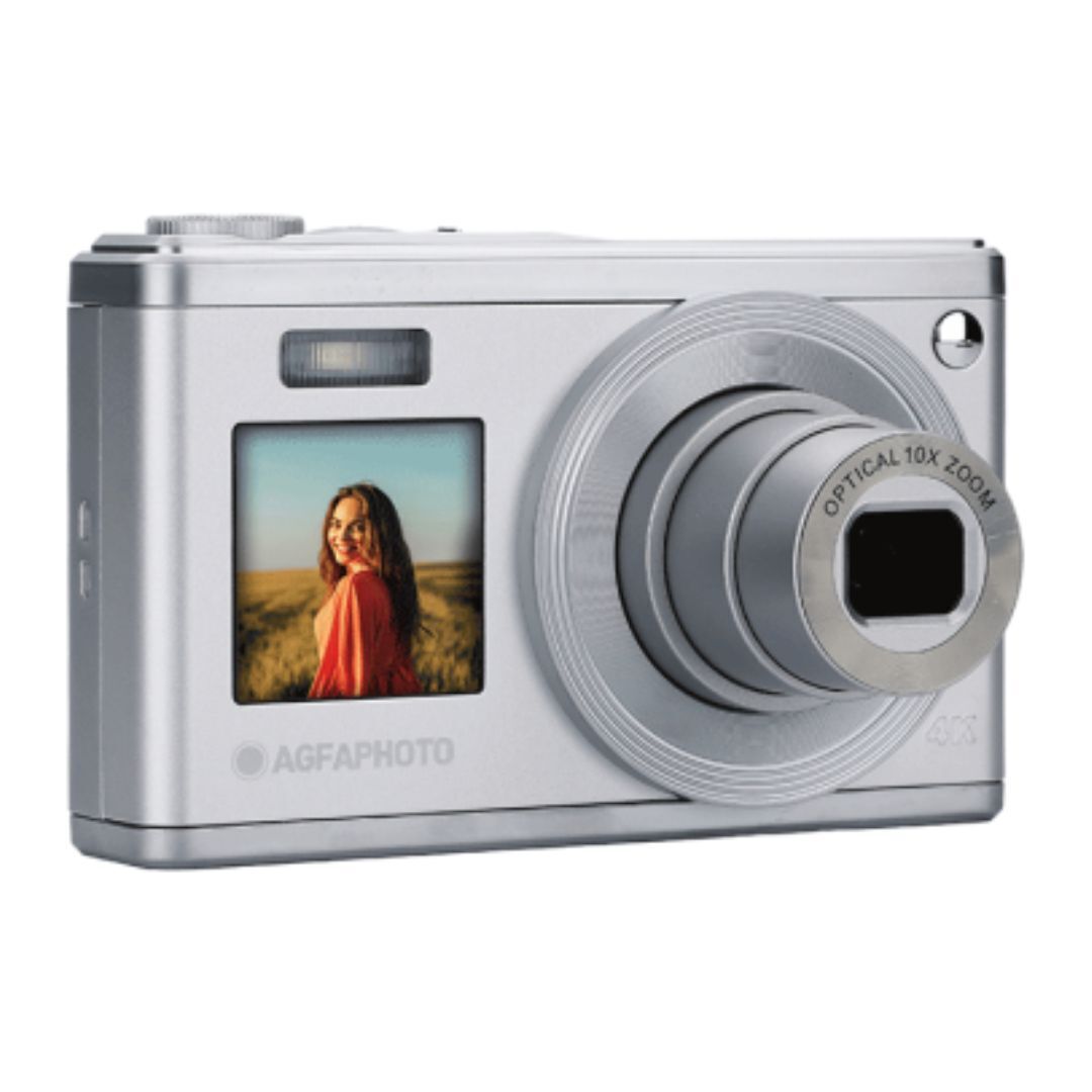 Agfa Photo Realishot DC9200 Compact Digital Camera with 10X Optical Zoom (Gray)