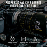 DZOFilm Pictor Zoom 50-125mm T2.8 Super 35 Parfocal Lens (PL Mount and EF Mount) Bundle