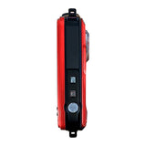 Agfa Photo WP8000 Waterproof Digital Camera with 2.7-Inch LCD Screen and CMOS Sensor (Red)
