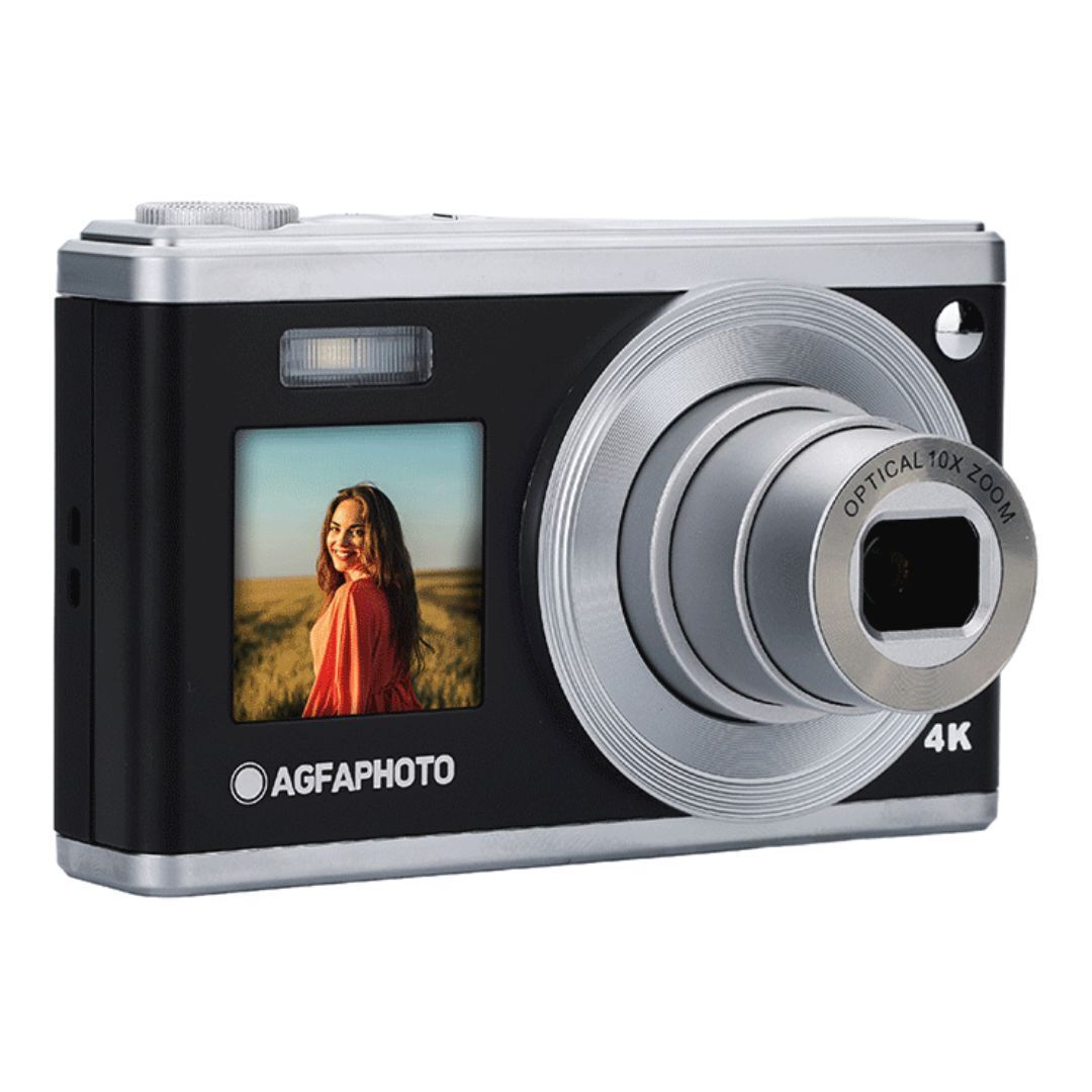 Agfa Photo Realishot DC9200 Compact Digital Camera with 10X Optical Zoom (Black)