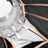 Zhiyun 35-Inch Parabolic Light Softbox with Quick Release and Bowens Mount for Photography and More