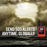 Garmin inReach Mini 2 Satellite Communicator (Red) with Waterproof Hard Case (Black) Bundle