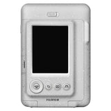 Fujifilm Instax Mini Liplay Compact Camera with Frames and Filters (Stone White)