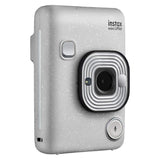 Fujifilm Instax Mini Liplay Compact Camera with Frames and Filters (Stone White)