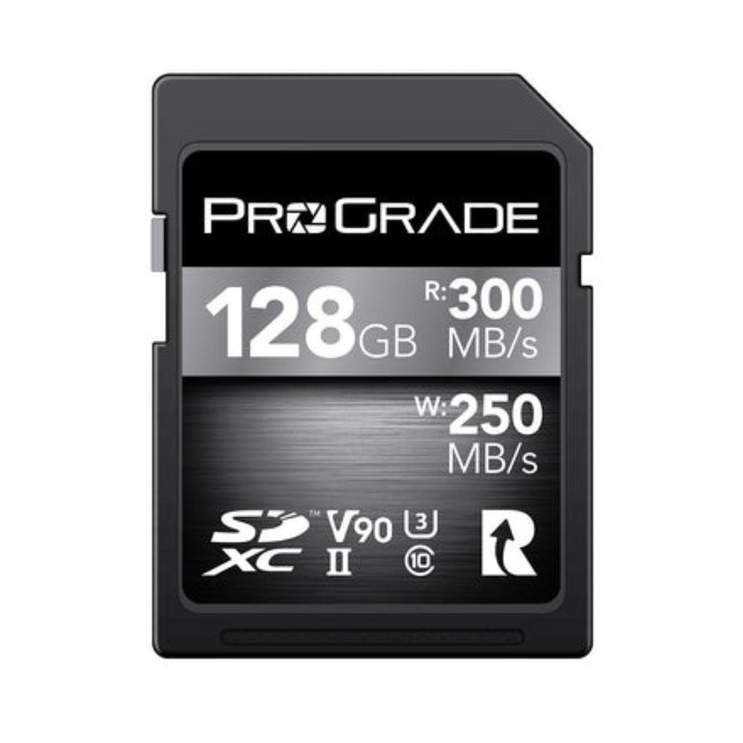 ProGrade Digital 128GB UHS-II V90 SDXC Memory Card