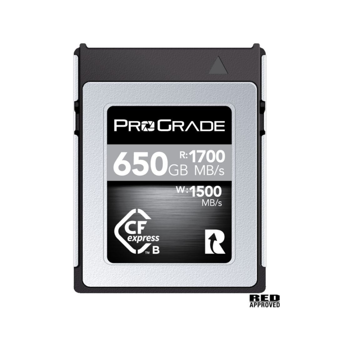ProGrade Digital 650GB CFexpress 2.0 Type B Cobalt Memory Card for Mirrorless Cameras