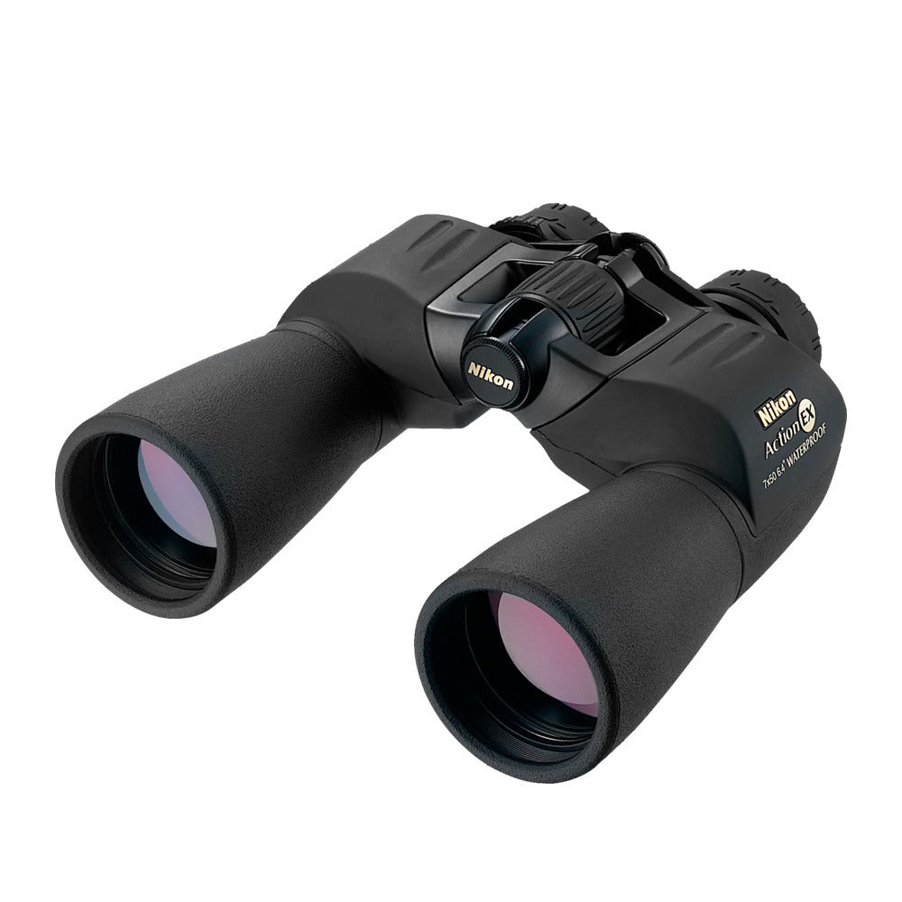 Nikon Action EX 7x50 Binoculars, Extreme Terrain, Rubber-Armored (Black) (Certified Refurbished)