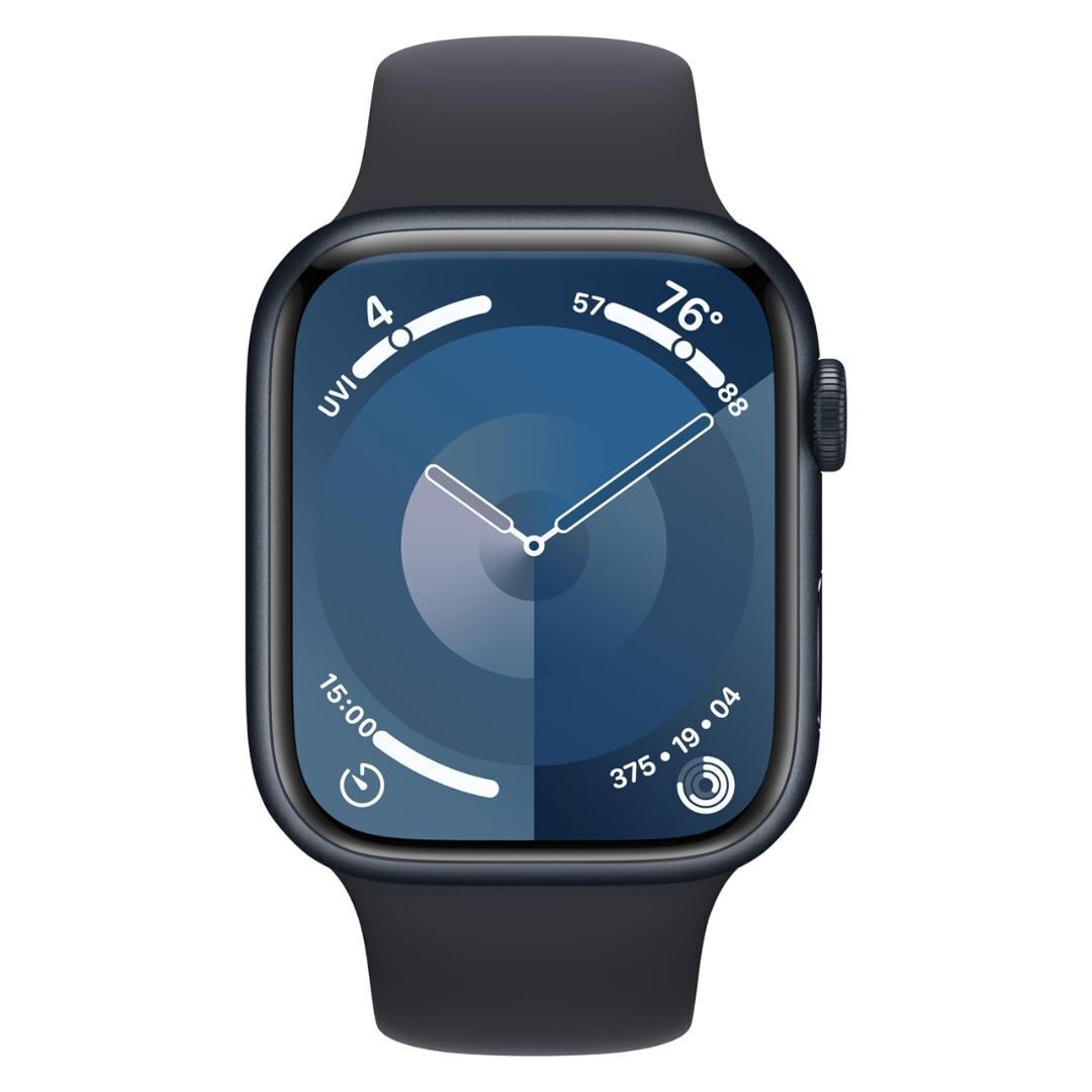 Apple Watch Series 9 GPS 45mm Midnight Aluminum Case with Midnight Sport Band with Blood Oxygen App