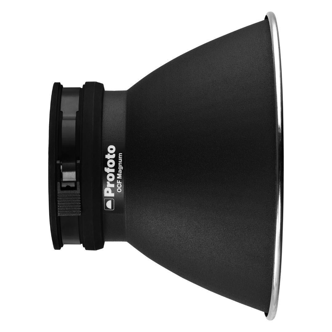 Profoto OCF Magnum Reflector for Maximum Power to Protofoto Flat Fronted Lights (Black, Refurbished)