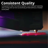 MakerBot PLA 3D Printing Filament Large Spool for Replicator+ and 5th Gen 3D Printers (True Black)