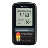 Airthings Corentium Battery-Operated Lightweight Digital Home Radon Detector with LCD Display