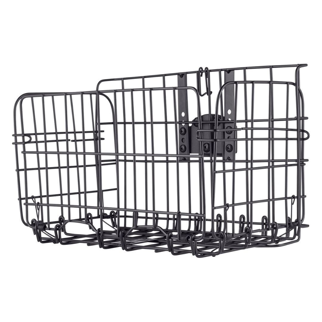 Westcott Float Wall Mount Storage Basket by Lindsay Adler with Tight Mesh for Garages and Closet
