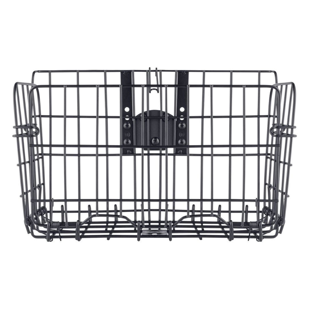 Westcott Float Wall Mount Storage Basket by Lindsay Adler with Tight Mesh for Garages and Closet