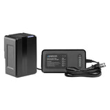 Westcott MV95 Mini V-Mount 14.8V Li-Ion Battery with Charger and USB-C, USB-A, D-Tap (95Wh, Black)