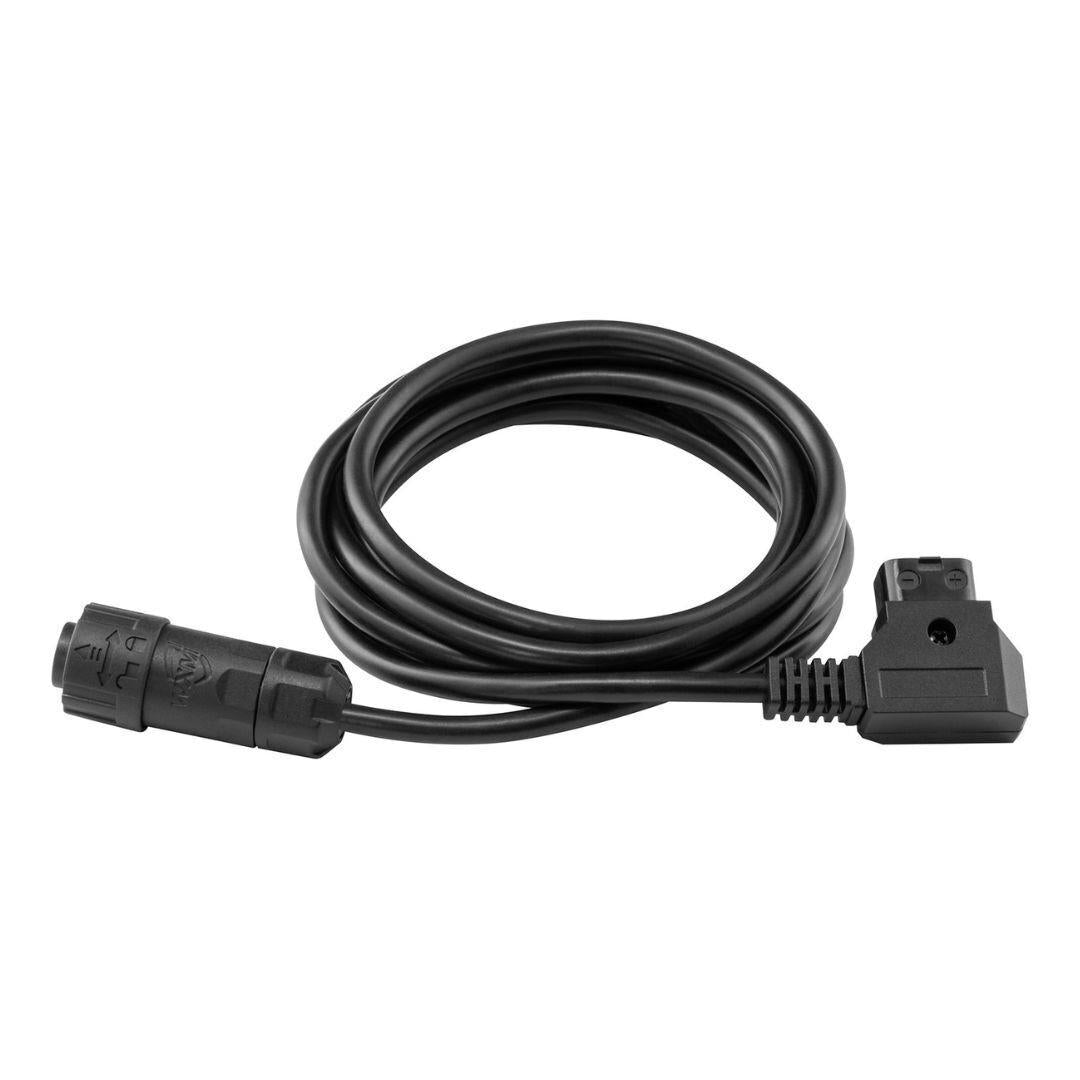 Westcott L120-B 6-Feet D-Tap to 2-Pin Locking Cable for Shooting and Location Setups