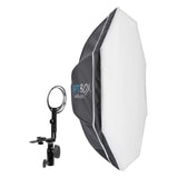 Westcott Rapid Box Switch Bundle with Octa-S Light Modifier for Round Head Speedlite Insert (Black)