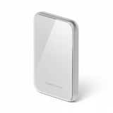 ReelCharge ReelSafe 5,000 mAh Glass Power Bank (Silver)