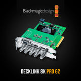 Blackmagic Design DeckLink 8K Pro G2 Capture Card with 6-Feet HDMI Cable (Silver, 2-Pack) Bundle